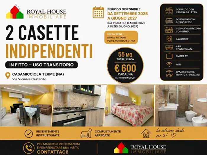 Appartamento bilocale in affitto in Via Castanito, Casamicciola Terme