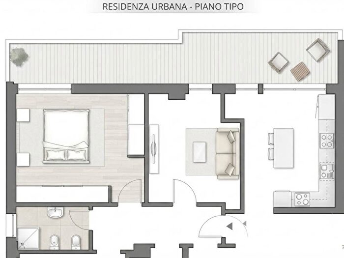 Appartamento trilocale in affitto in Via Fratelli Canova, San Lazzaro, San Lazzaro di Savena
