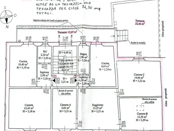 Casa con 6 locali in vendita in Pontedera