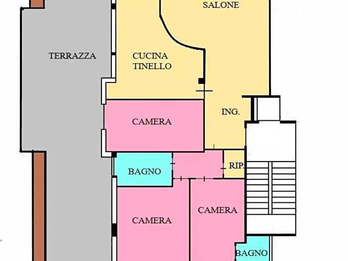 Appartamento con 5 locali in vendita in Carrara