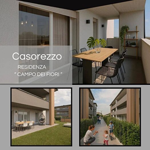 Appartamento trilocale in vendita in Campo dei Fiori, Casorezzo