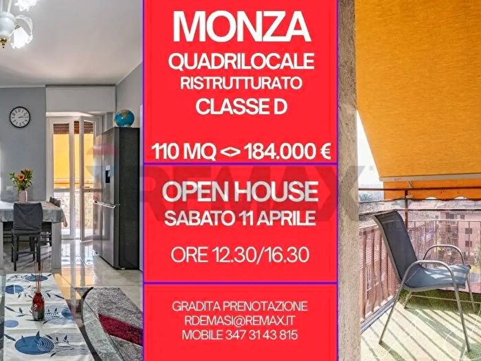 Appartamento quadrilocale in vendita in Via San Rocco, Monza