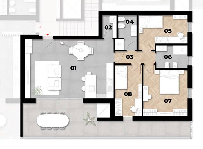 Appartamento quadrilocale in vendita in Piove Di Sacco