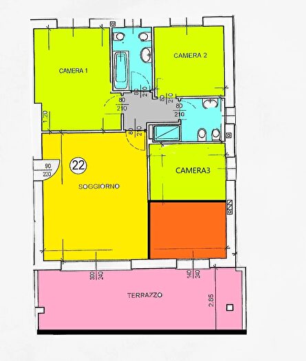 Appartamento quadrilocale in vendita in Via Roma, Cavenago Di Brianza