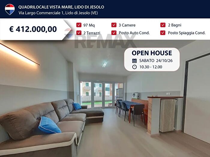 Appartamento con 5 locali in vendita in Jesolo