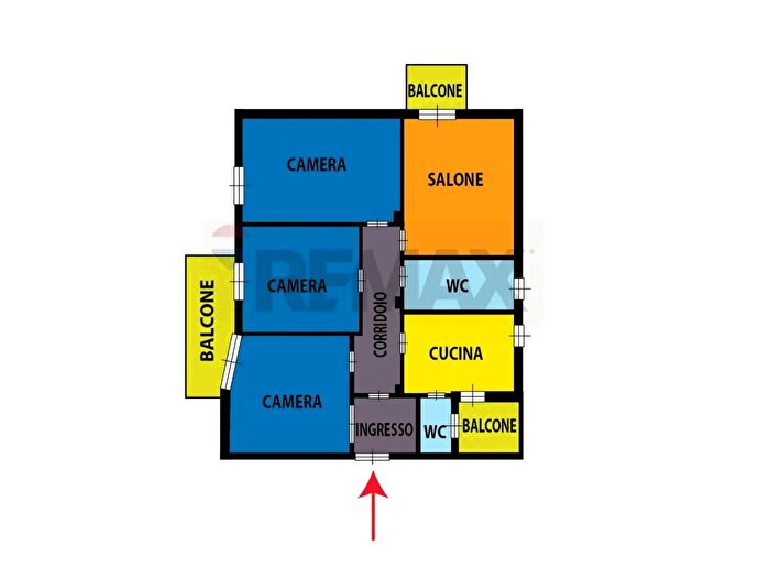 Appartamento con 5 locali in vendita in Caserta