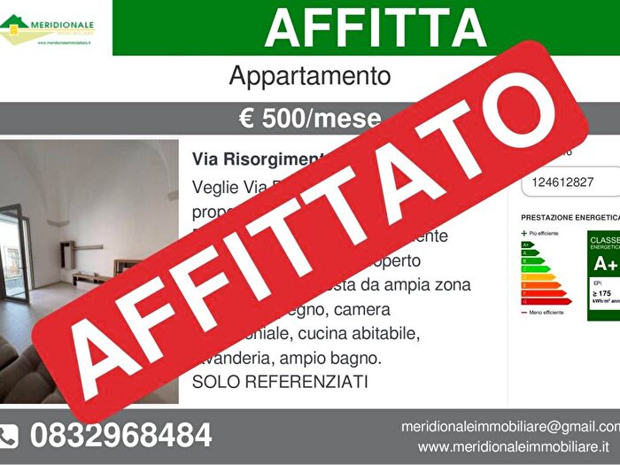 Appartamento trilocale in affitto in Via Risorgimento, Centro, Veglie