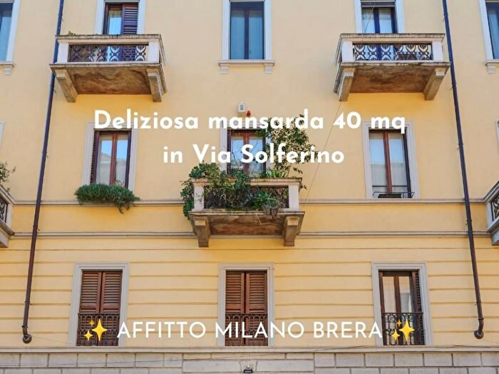 Appartamento bilocale in affitto in Via Solferino, Lanza, Milano