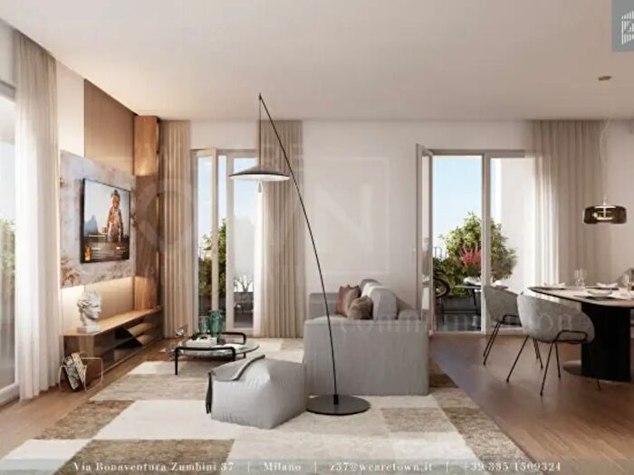 Appartamento trilocale in vendita in Via Bonaventura Zumbini, Milano