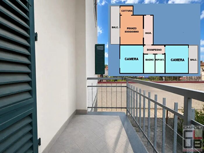Appartamento trilocale in vendita in a Nino Bixio, Empoli