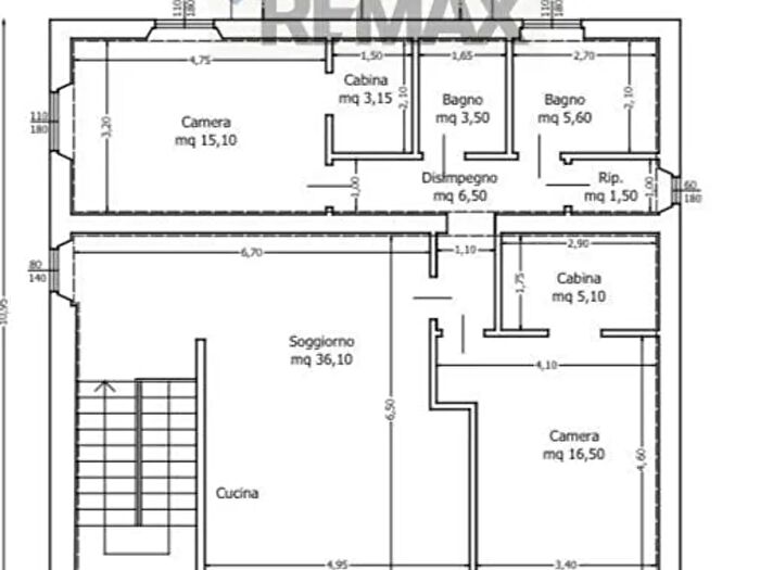 Appartamento trilocale in vendita in Terranuova Bracciolini