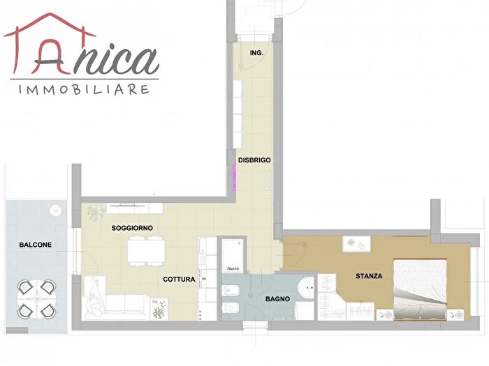 Appartamento bilocale in vendita in Via della Canova, Trento
