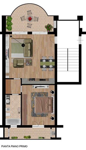 Appartamento bilocale in vendita in Via Pagno, Saluzzo