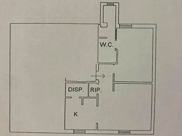 Appartamento trilocale in vendita in Corso Giacomo Matteotti, Cecina