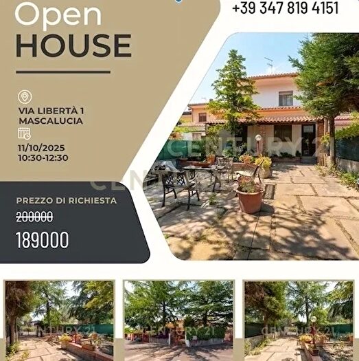 Casa con 7 locali in vendita in Via Libertà, Mascalucia