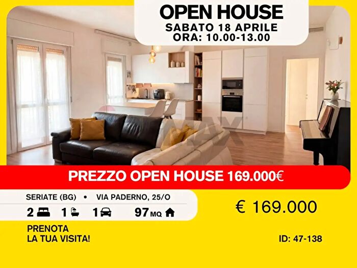 Appartamento trilocale in vendita in Via Paderno O, Seriate