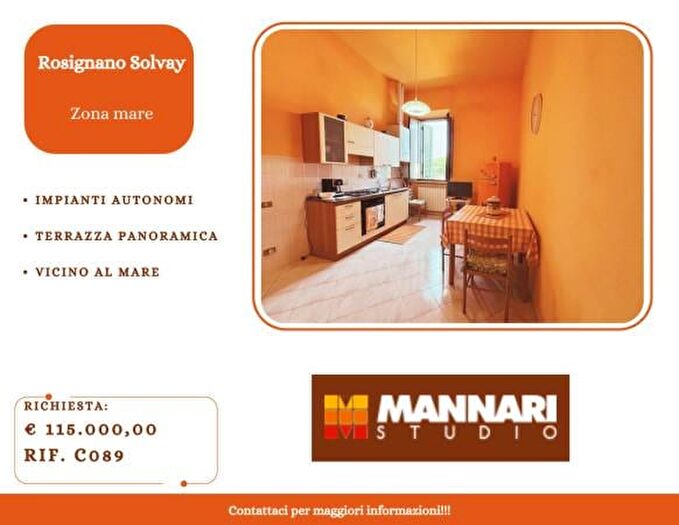 Appartamento bilocale in vendita in Rosignano Marittimo