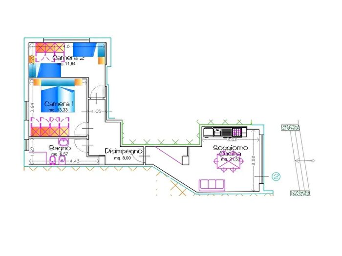 Appartamento trilocale in vendita in Via Lombroso, San Benedetto Del Tronto
