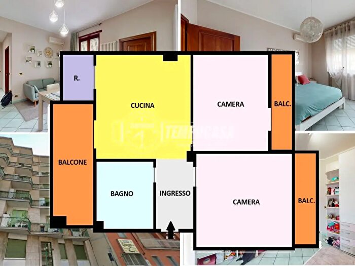 Appartamento trilocale in vendita in Via Aosta, Torino