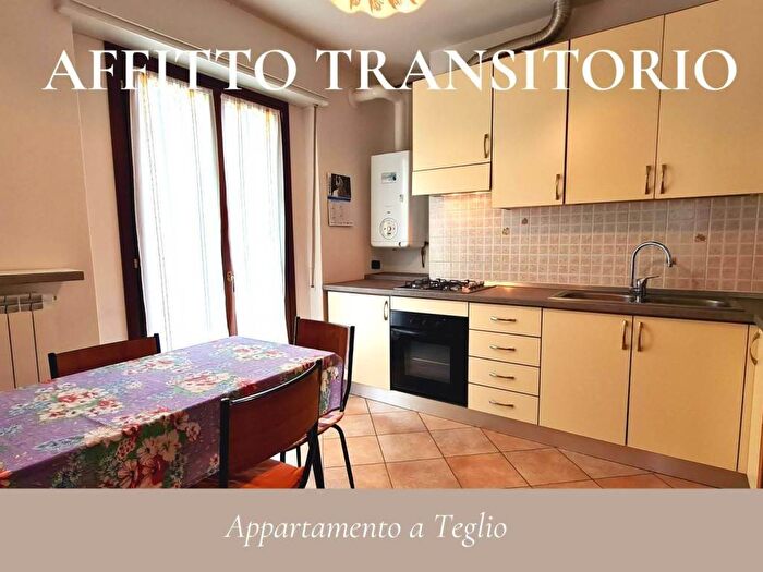 Appartamento trilocale in affitto in Via Eugenio Morelli, Centro, Teglio