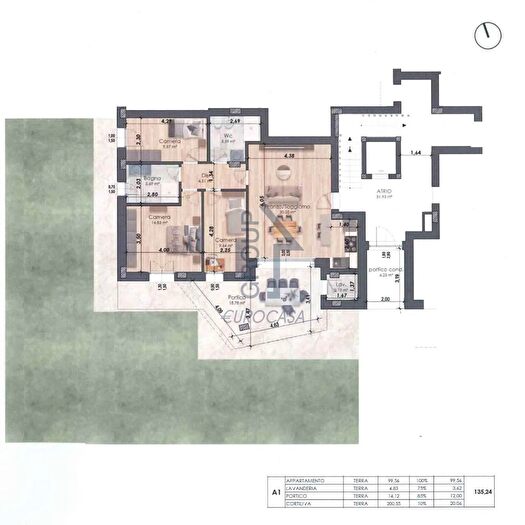 Appartamento con 5 locali in vendita in Formigine