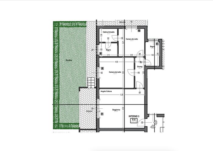 Appartamento trilocale in vendita in Via Casilina, Roma
