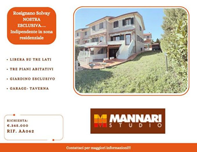 Appartamento con 6 locali in vendita in Rosignano Marittimo