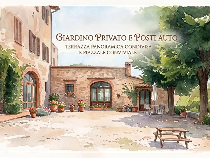 Appartamento quadrilocale in vendita in Via di Buliciano, Colle Di Val D'Elsa