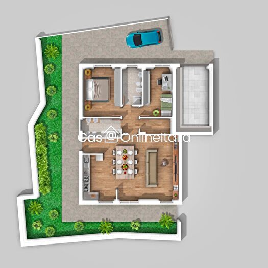 Appartamento trilocale in vendita in Magione