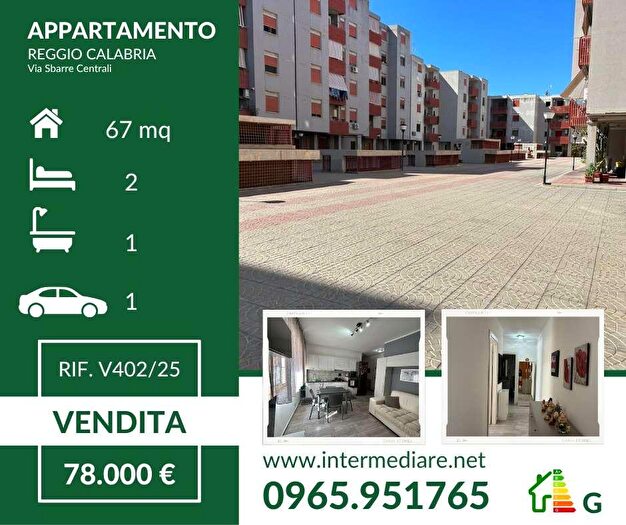 Appartamento trilocale in vendita in Via Sbarre Centrali, Reggio Calabria
