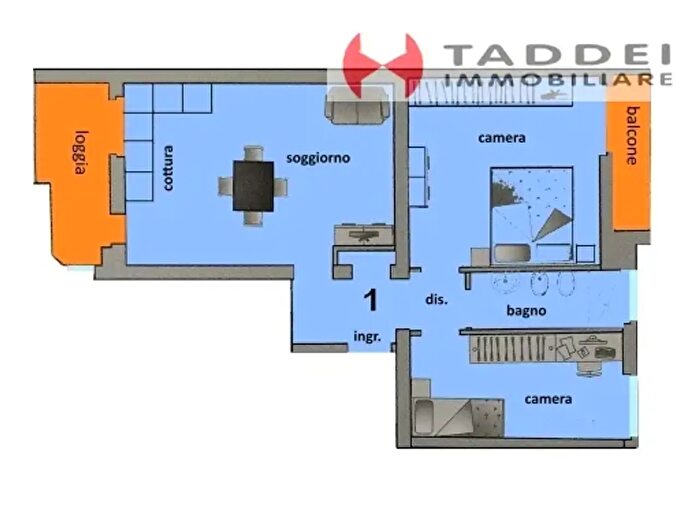 Appartamento trilocale in vendita in Firenze