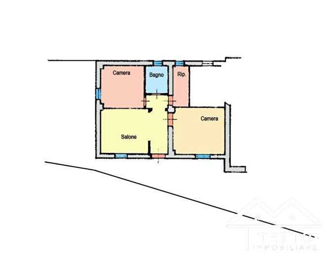 Casa trilocale in vendita in Via Mazzini, Poggio Mirteto