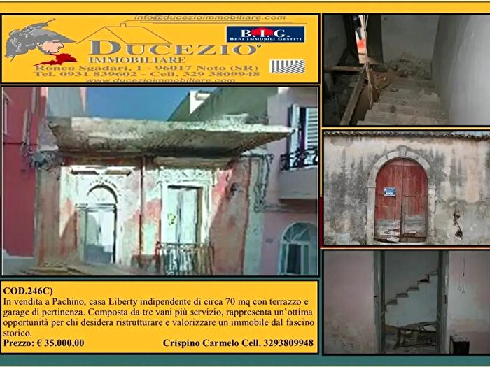 Casa quadrilocale in vendita in Via Via Vesuvio, Pachino