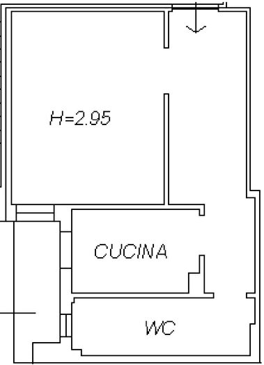Appartamento monolocale in vendita in Via Po, Cormano