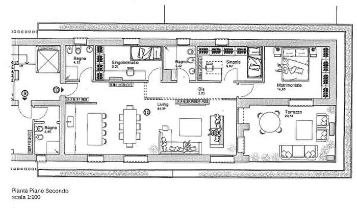 Appartamento quadrilocale in vendita in Ravenna