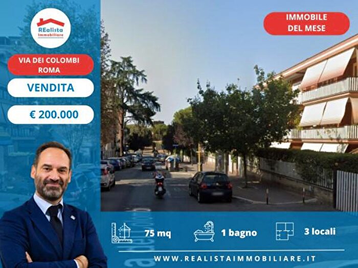 Appartamento trilocale in vendita in Via dei Colombi, Roma