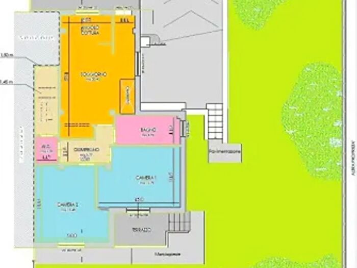 Appartamento con 5 locali in vendita in Via Aurelia Sud, Cecina