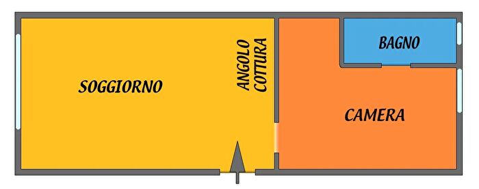 Appartamento bilocale in affitto in Bologna