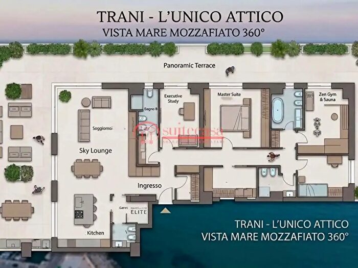 Appartamento con 7 locali in vendita in Corso Don Luigi Sturzo, Trani