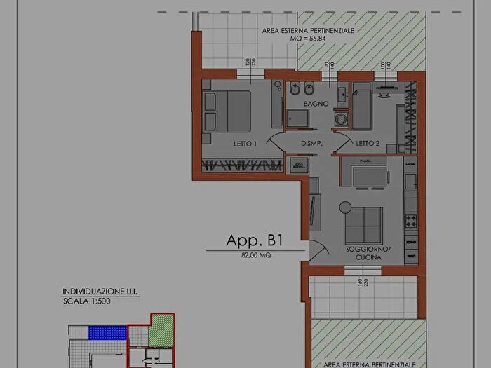 Appartamento trilocale in vendita in Via Lorenzo Valla, Piacenza