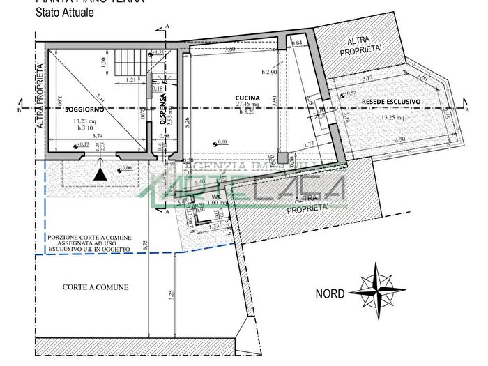 Casa quadrilocale in vendita in Cascina