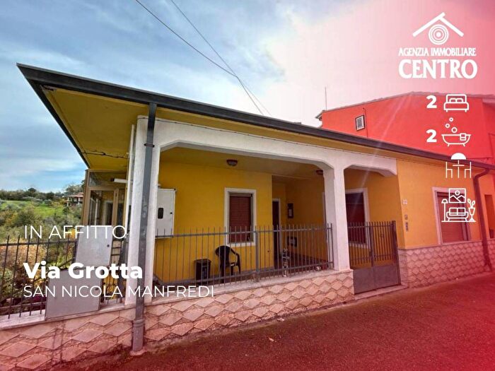 Appartamento trilocale in affitto in Via Grotta, Centro, San Nicola Manfredi