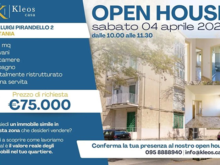 Appartamento trilocale in vendita in Via Luigi Pirandello, Catania