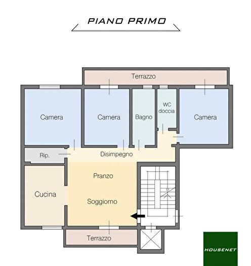 Appartamento con 5 locali in vendita in Via Guglielmo Marconi Carmignano, Carmignano
