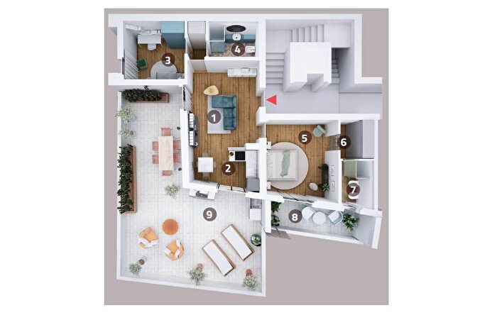 Appartamento trilocale in vendita in Via Bardazzi Firenze, Firenze