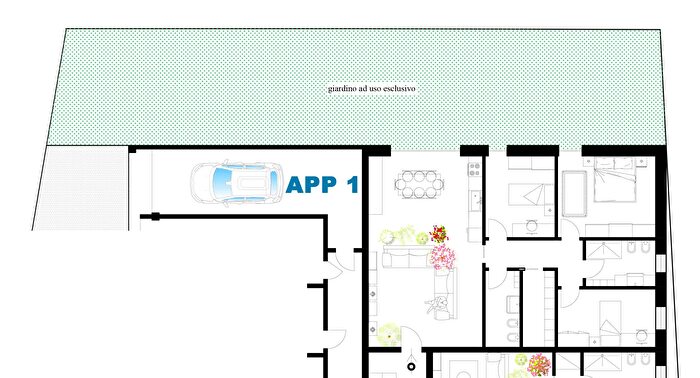 Appartamento quadrilocale in vendita in Verona