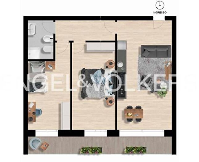 Appartamento trilocale in vendita in Via Michelangelo Buonarroti, Folgaria