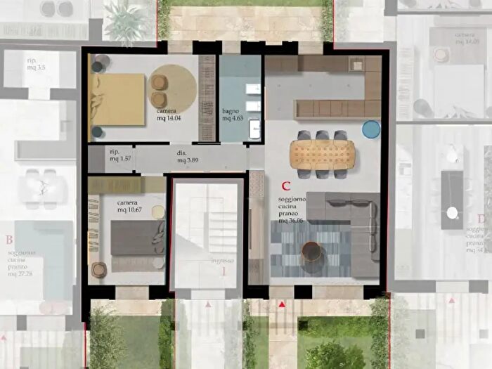 Appartamento quadrilocale in vendita in Cascina