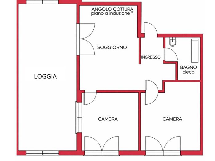 Appartamento trilocale in affitto in Viale Villa Chiesa, Multedo, Genova