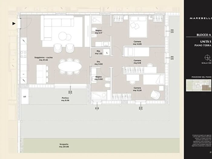 Appartamento quadrilocale in vendita in Rimini